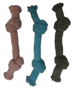 ของเล่นเคี้ยวผ้าสำหรับสุนัขเล่นแบบอินเตอร์แอคทีฟในร่มและน่าเบื่อทำความสะอาดฟันสัตว์เลี้ยงสุนัข - Product Image 1