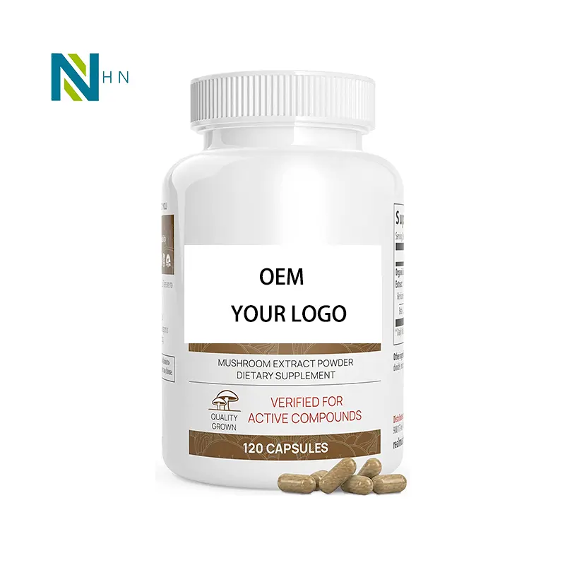 OEM private OEM Oyster capsules supplement Oyster mushroom extract powder oyster extract