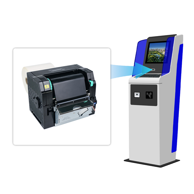 TS102 Thermal Transfer Printer T-Shirt Printing Machine for Clothing Shopping Malls Finance Catering in Stock