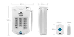 Telepon line 433mhz rumah peringatan kehidupan darurat membantu <span class=keywords><strong>alarm</strong></span> sos tombol pasien orang tua tombol panggilan sos tombol panggilan <span class=keywords><strong>alarm</strong></span> aman - Product Image 5