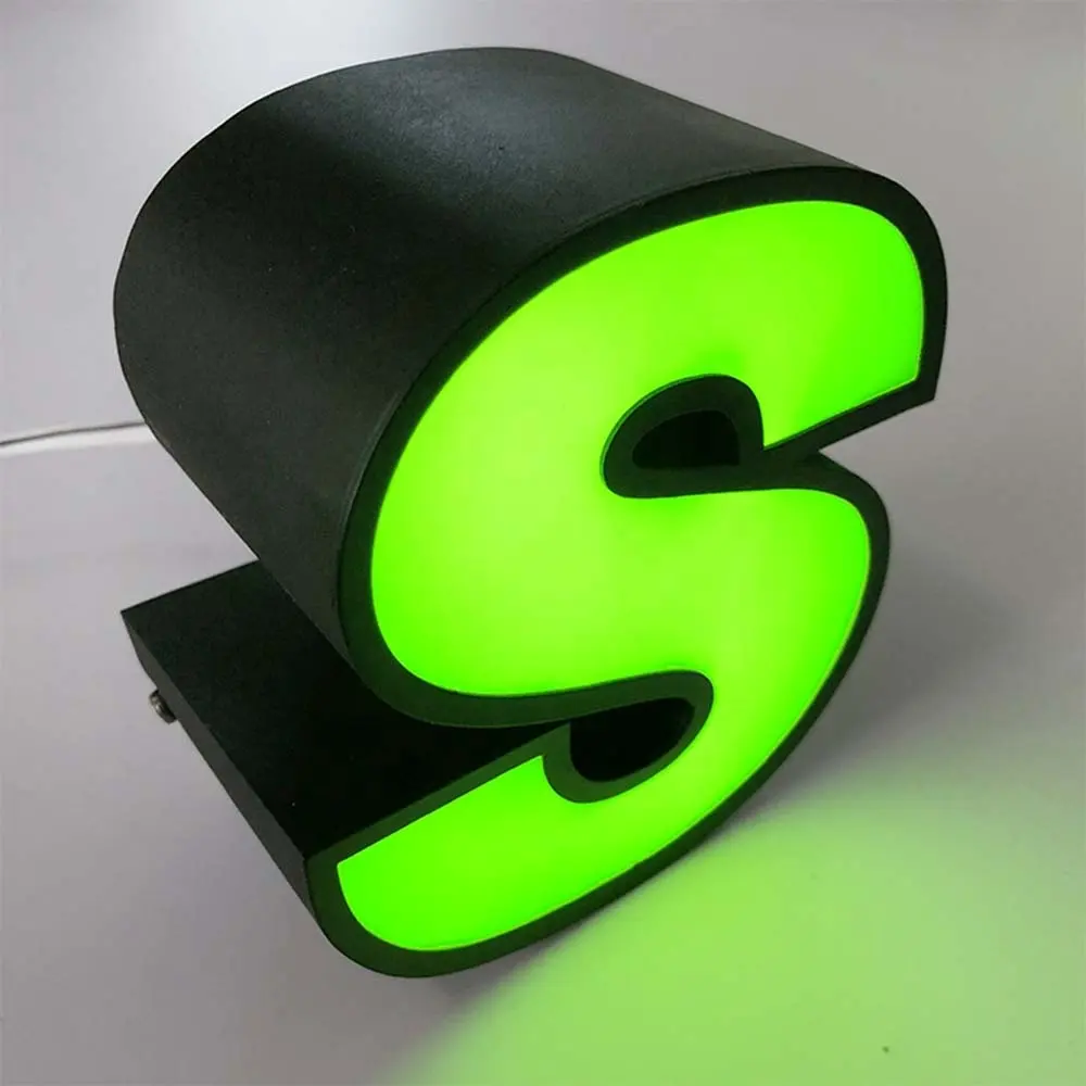 3d Logo Reclame Uithangbord Aanpassen Acryl Letter Led Verlichting Letters Led Borden