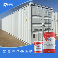 Peinture Acrylique Anticorrosion Haute Qualité Multi-couleurs à Séchage Rapide, Revêtement Liquide Robuste pour Stockage de Grains