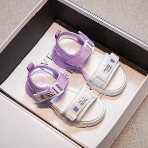 <span class=keywords><strong>Sandales</strong></span> Princesse Légères Unies pour Filles, Collection Été 2026, pour Enfants et Grandes Filles - Product Image 3