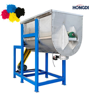 Mezcladora de cinta en forma de U con válvula neumática y soporte de acero al carbono, máquina mezcladora de polvo para fábrica de mortero seco y fertilizantes - Product Image 2