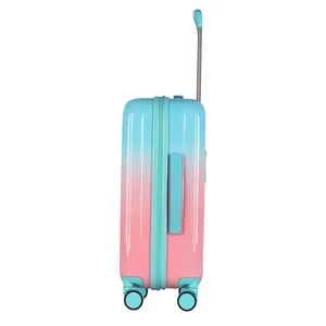 Sacos de viagem de bagagem de mão personalizados, mala de alumínio, conjuntos de bagagem, carrinho de 3 peças, fabricantes