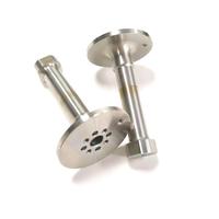 Pièce de service usinée sur mesure en aluminium et acier inoxydable, usinage CNC de précision OEM, production en série 5 axes, anodisée