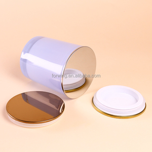 Sang Trọng Nến Tàu Độc Đáo Nội Thất Phun Ánh Sáng Màu Xanh Rỗng Lọ Thủy Tinh 10Oz Nến Lọ Có Nắp Đậy Và Hộp - Product Image 2