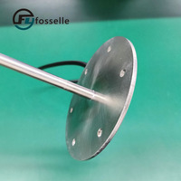 FSL-S6-350 de qualité industrielle SUS304 capteur de niveau monté sur bride à 6 trous carburant liquide eau huile Diesel sortie 0-190ohm/4-20mA/0-5vDC