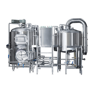 Système de brassage à domicile de bonne qualité 300L 500L Ligne de production de bière artisanale Machinerie de brasserie Récipient sous pression en acier inoxydable 304 - Product Image 1