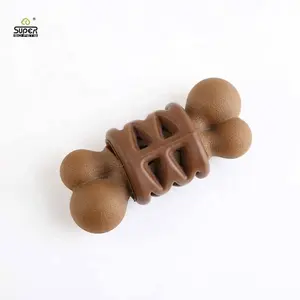 Toy <strong>Bones</strong> to Chew Medium/Large <strong>Dogs</strong> Brown <strong>Bone</strong> Shaped Chew Toy Factory New Pets Products - Product Image 5