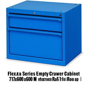 Fami Flexa Series Empty <b>Drawer</b> Cabinet 717x600x600 Mm Green Ral6011 <b>Tool</b> Storage - Product Image 3