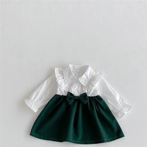 Robe de princesse élégante pour bébés et tout-petits, printemps-automne, vêtements pour enfants, filles, premier anniversaire - Product Image 5