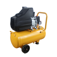 Compresseur d'air industriel pour réparation automobile, 8 bars, 24 litres, mini compresseur d'air numérique personnel 220 volts