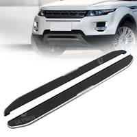 Marchepieds latéraux pour Land Rover Range Rover Evoque Prestige, Silver Edge, pédales d'entrée extérieures fixes, élégants et durables