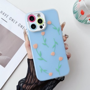 Custodia per telefono a forma di cuore in stile fresco carcasas para celulares girl per <span class=keywords><strong>iPhone</strong></span> 15 16 pro 14 plus 13 12 Pro Max Custom Cover per telefono - Product Image 5