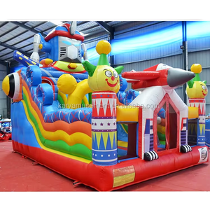 Materiales de PVC Robot Inflable Parque de Atracciones Comercial Big Air Bouncer Castillo Hinchable Saltar Inflables para Fiesta Infantil - Product Image 4