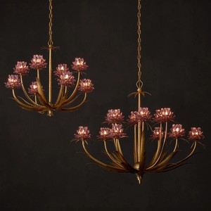 French Gold LED Branch Chandelier Personalized Villa Living Room Palace High-end Dining Room American Style Bedroom - Product Image 4