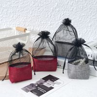 En stock emballage d'aromathérapie sachet vide respirant pour l'élimination du formaldéhyde sac Buggy en charbon actif de bambou