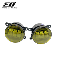 Projecteur antibrouillard LED jaune doré certifié CE RoHS 9-30V 32W 3000K pour remplacement d'origine de voiture Ford Bronco