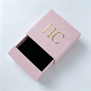 Professional Manufacturer <b>Ring</b> Drawer <b>Box</b> Custom Logo Wholesale Eco-friendly Paper Slide Out Jewelry <b>Box</b> Factory Direct Price - Product Image 4