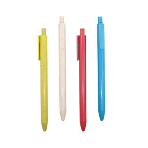 Bolígrafo Retráctil Ecológico, Biodegradable y Reciclable, Hecho de Paja de Trigo, con Diseño Nuevo, Ideal para Regalos Publicitarios - Product Image 1