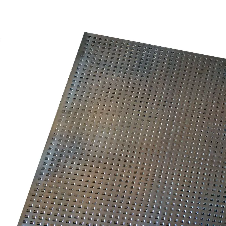 Pannelli metallici perforati in acciaio inossidabile per la decorazione architettonica