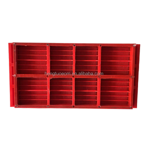 Polyurethane tuyến tính rung màn hình máy thép tấm chống mài mòn Lưới Hiệu quả xử lý quặng sàng - Product Image 5