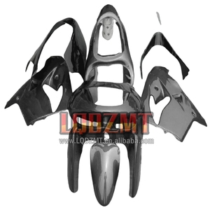 Carrosserie OEM pour <span class=keywords><strong>KAWASAKI</strong></span> <span class=keywords><strong>NINJA</strong></span> ZX9 ZX 9R 9 R <span class=keywords><strong>900</strong></span> CC ZX9R 98 99 47LQ.65 900CC ZX900 ZX-9R <span class=keywords><strong>1998</strong></span> 1999 Carénage gris brillant injecté - Product Image 1