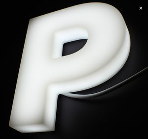 Lettres acryliques transparentes <span class=keywords><strong>3D</strong></span> découpées au laser Lettres murales en acrylique en plastique pour hôpitaux de sociétés automobiles avec bandes LED - Product Image 5
