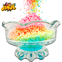 Poudre de bonbons acidulés et sucrés aux saveurs de fruits mélangés, inspirée de TikTok, en forme de bouteille d'eau, best-seller, collations halal pour enfants en gros