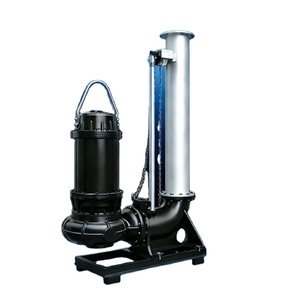 Pompe submersible verticale industrielle Grundfos de haute qualité pour boues - Anti-colmatage pour le traitement des eaux usées - Product Image 1
