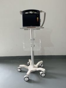 QD MEDICAL QD-ECH5A-07 Heavy Duty ECG&amp;Ultrasound Cart Monitor/<strong>Printer</strong> Mounts-35kg Load Hospital Medical <strong>Trolley</strong> ISO13485 - Product Image 5