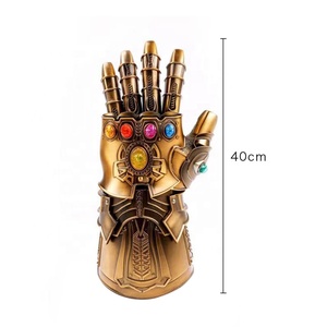 <span class=keywords><strong>ถุงมือ</strong></span>สำหรับเล่นคอสเพลย์มาร์เวลทำจากโลหะเต็มตัวมีไฟ LED - Product Image 3