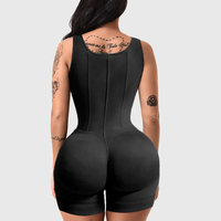 Faja Moldeadora de Cuerpo Completo sin Costuras para Mujer, Reductora de Abdomen, Levanta Glúteos y Moldea Muslos