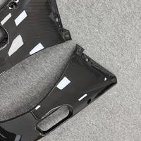 Revêtement de panneau de porte latéral en fibre de carbone sèche pour McLaren 570S 600LT, paire de garnitures de porte gauche et droite