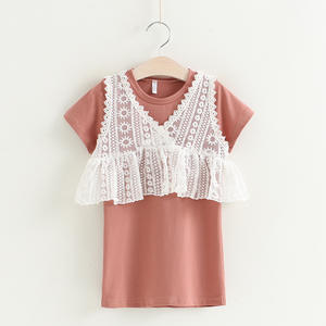 Ropa India al por Mayor, Traje de Punto con Estampado de Flores para Niña - Product Image 2