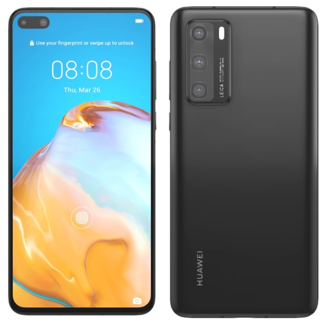 Hua Wei P40 5G LTE Unlocked Phone 256GB Storage 8GB RAM Octa Core OLED Display 120Hz 6.1 Inch Dual Nano-SIM