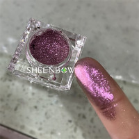 Grünes Chrom-Metallic-Pigmentpulver aus anorganischem Siliziumdioxid für optische DIY-Lidschatten-Make-up-Materialien