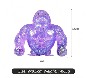 Mini Juguete Elástico <span class=keywords><strong>de</strong></span> <span class=keywords><strong>Mono</strong></span> para Aliviar el Estrés, Bola Antiestrés con Maltosa, Tamaños Personalizados, Material TPR - Product Image 6