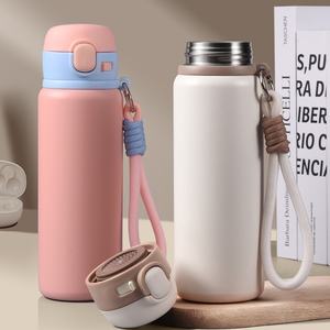 380/480ml étudiant adulte affaires extérieur Portable 316 acier inoxydable Double paroi fiole à vide bouteille d'eau chaude - Product Image 2