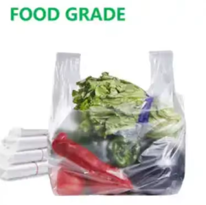 Camiseta personalizada de fabricante OEM, chaleco de supermercado para goma de mascar, leche, comida para mascotas, bolsas de plástico con logotipo impreso, para uso de <span class=keywords><strong>Sushi</strong></span> - Product Image 3