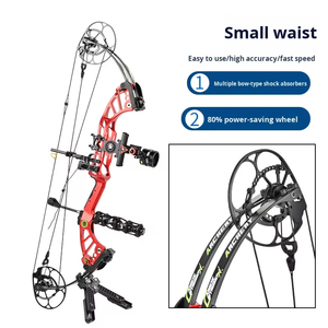Cross-border Wholesale Small Waist Composite <b>Bow</b> Archery 29 Wheelbase Outdoor High Power Metal Hunting Entertainment Hunting <b>Bow</b> - Product Image 2