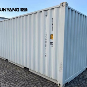 โรงงานผลิตตู้คอนเทนเนอร์ขนส่งสินค้าแห้งมาตรฐาน ISO ขนาด 20GP ใหม่ พร้อมใบรับรอง BV GL ABS CCS ผลิตจากเหล็กคอร์เทนที่ทนทาน ความจุ 33.2 ลูกบาศก์เมตร - Product Image 2