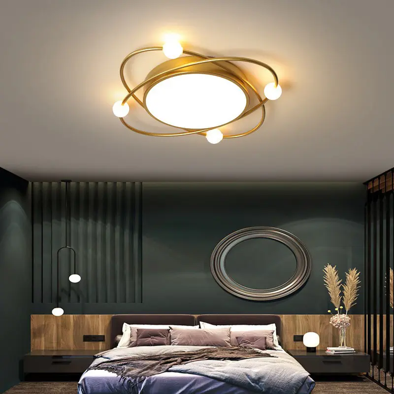 Afstandsbediening Dimmen En Kleur Mixen Livingroom Slaapkamer Lamp Moderne Eenvoudige Lamp Plafondlamp Led