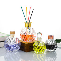 Diffuseur de parfum d'ambiance pour la maison, bouteille de 100 ml et 200 ml avec bâtonnets en rotin, idéal pour les hôtels