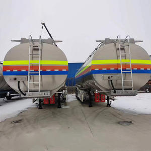 Camión Cisterna de Combustible de 3 Ejes, 40000L, 42000, 45000 Litros, Camión Cisterna de Gasolina y Diésel, Semirremolque - Product Image 4