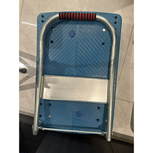Nouvellement conçu 150kg capacité pliable multifonctionnel en <span class=keywords><strong>plastique</strong></span> à roulettes chariot solide emboîtable boîtes de rangement Bin Style solide boîte - Product Image 4