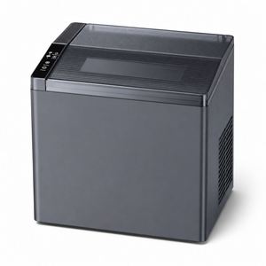 Machine à glaçons portable de comptoir, 12 kg/24 h, réservoir d'eau de 1,1 L, 9 glaçons par cycle, pour la maison, le restaurant, le bureau, le bar - Product Image 1