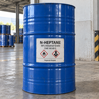 N-Heptane 95% CAS 142-82-5, Solvant de Qualité Industrielle pour Approvisionnement Chimique Régional, Approvisionnement Régulier et Utilisation Industrielle