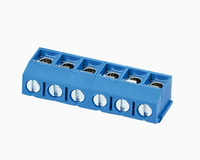 Connecteur de bornier à vis en plastique Xy305 300V 16A 5.0mm pour PCB Degson